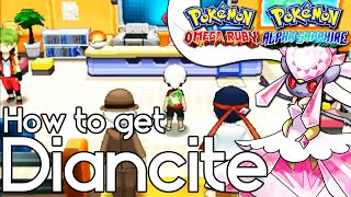 How to Get Diancite – Pokemon Omega Ruby and Alpha Sapphire – Pokemon ORAS How To [upl. by Veronique261]