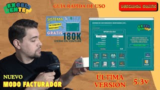 Sistema de Facturacion e Inventarios en Excel  Descargar gratis desde cero  SFI 53v [upl. by Gorrian]