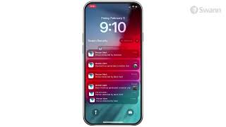Controlling Swann Security App Notifications Mar 2023 [upl. by Rhodes]