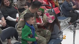 Army Sgt Surprises His Kids At School By Returning Home For Christmas [upl. by Olav]