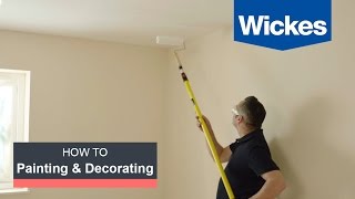 How to Paint a Room with Wickes [upl. by Bruyn143]