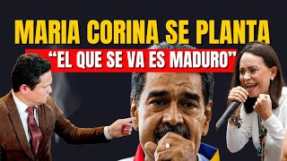 MADURO QUISO DESMORALIZAR A MARIA CORINA PERO ELLA RESPONDIÓ CON UNA ADVERTENCIA [upl. by Renner]