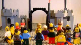 Den franske revolusjonen Lego film Folket stormer bastillen [upl. by Galatia157]