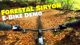 Slip N Slide on a Forestal Siryon EBike  Forest of Dean Mountain Biking [upl. by Yruoc]