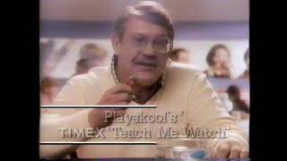 1986 Playschools Timex quotAlex Karras  Teach Me Watchquot TV Commercial [upl. by Garwood184]