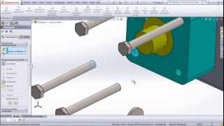 Aula 60  Criando Montagem com Desenho Explodido  Solidworks  Marcelo Pereira [upl. by Xino]