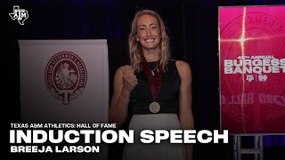 Burgess Banquet Induction Breeja Larson [upl. by Savil384]