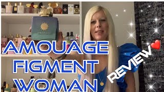 AMOUAGE FIGMENT WOMAN💙HONEST REVIEWHow does it smell What do I think about it 🧐Perfume Review⭐️ [upl. by Schuler]