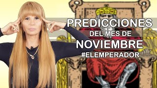 Predicciones del Mes de Noviembre ElEmperador Noviembre [upl. by Tanhya]