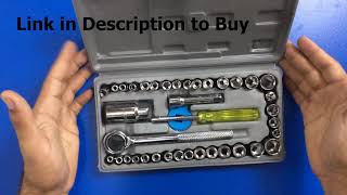 AIWA 40 Pcs Socket Set Review  Mr Drone Hobbies Daraz [upl. by Andrei]