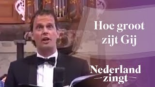 Nederland Zingt Hoe groot zijt Gij [upl. by Afatsuom535]