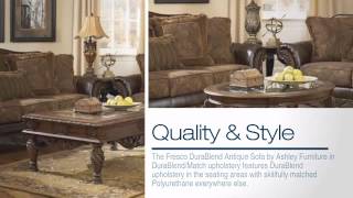 Fresco DuraBlend Antique Sofa from Signature Design by Ashley [upl. by Neiman]