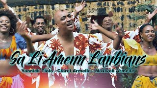 Sa Li Amenn Lanbians  Clarel Armelle Ft Yannick Tiolo amp Maxwell ARMELLE Clip Officiel [upl. by Nolad7]