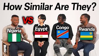 Can African Countries Understand Each Other Egypt Nigeria Democratic Republic of Congo Rwanda [upl. by Wenoa]