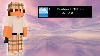 UMAS DAS TEXTURAS MAIS BONITAS DE TODAS   Bombies 180k ASMR Bedwars MushMC [upl. by Estus952]