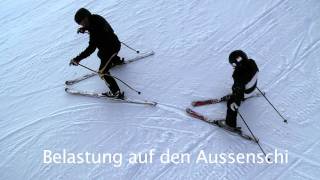 Skifahren lernen  der Pflugbogen [upl. by Itsur]