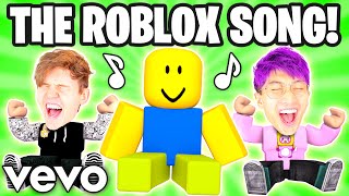 THE ROBLOX SONG 🎵 Official LankyBox Music Video [upl. by Dnomaid]