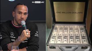 Lewis Hamilton 1m reward draws whistleblower and causes Toto Wolff to scramble to cover up sabotage [upl. by Bertine736]