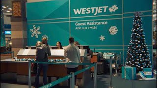 WestJet Christmas Miracle 2023 Connecting Holiday Heroes [upl. by Isdnyl538]