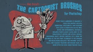 AD Cartoonist Brushes 2016 v13 [upl. by Ori]