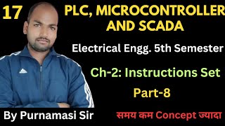 17 PLC MICROCONTROLLER amp SCADA  Ch2  Instructions Set PolytechnicPathshala [upl. by Liauqram]