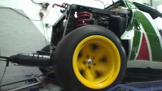 Lancia Stratos Replica  First Dyno Rolling Road Session [upl. by Aihsenak660]