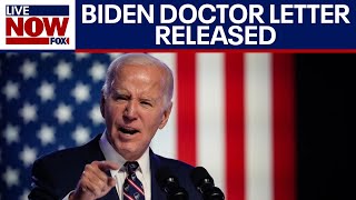 White House releases Biden doctor letter after Parkinsons report  LiveNOW from FOX [upl. by Scheck834]