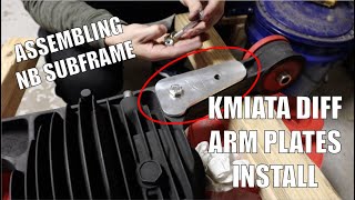 Kmiata Differential Arm Reinforcement Plates Install [upl. by Ahselrac206]