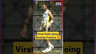 Virat Kohli Bowling in nets ❤️ ytshorts shorts viratkohli bowling trending viral indvsaus [upl. by Savior]