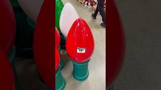 GIANT CHRISTMAS LIGHTS christmas christmasdecor homedepot holidaywithyoutube [upl. by Roter989]