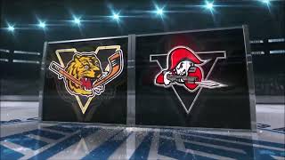 846 Victoriaville Tigres 1 Drummondville Voltigeurs 2  05 04 2023 [upl. by Hanah]