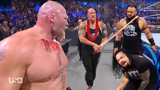 WWE 8 August 2024 Brock Lesnar VS Roman Reigns VS The Rock VS Jacob Fatu VS All Raw SmackDown [upl. by Wilma]