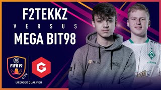 F2Tekkz vs Megabit  Gfinity FIFA Series February LQE Xbox Semi Final [upl. by Selima20]