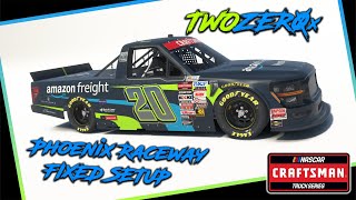 Phoenix Raceway  NASCAR Craftsman Truck Series  Fixed Setup [upl. by Matless]