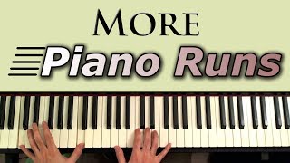 Learn to play MORE Piano Runs and Fills [upl. by Buford]