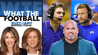 Andrew Whitworth How Saban amp McVay are Very Similar  What the Football w Suzy Shuster amp Amy Trask [upl. by Alrich]