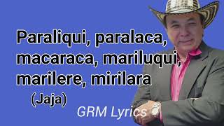 Aniceto Molina  La Jeringonza Lyrics [upl. by Mines]