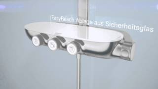 GROHE Rainshower® SmartControl  Das 3DDuscherlebnis DRÜCKEN DREHEN DUSCHEN [upl. by Wadesworth273]