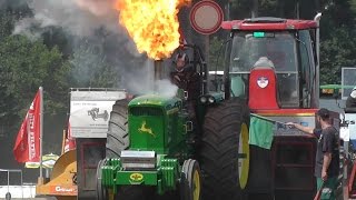 Tractor pulling Zimmerwald 2015  45 ton Supersport [upl. by Lindsy]