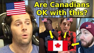 American Reacts to Americans Moving to Canada After the Election [upl. by Meggi637]