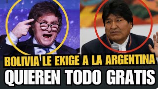 💥BOLIVIA LE EXIGE A LA ARGENTINA QUE VUELVA ATENDER DE MANERA quotGRATUITAquot A LOS CIUDADANOS BOLIVIANOS [upl. by Nauhs]