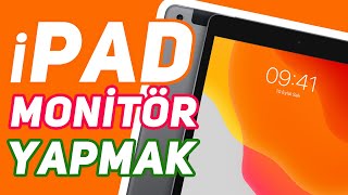 iPad’inizi İKİNCİ EKRAN YAPIN iPadi Monitör Olarak Kullanma [upl. by Bala]