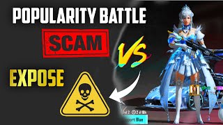 Bgmi Popularity Battle SCAM Expose  Kumari Gamer [upl. by Ingrim]