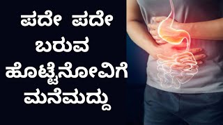 ಪದೇ ಪದೇ ಬರುವ ಹೊಟ್ಟೆ ನೋವಿಗೆ ಮನೆಮದ್ದು  Pade Pade Hotte Novige Mane Maddu  Hotte Novu Kannada [upl. by Piderit]