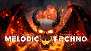 Melodic Techno amp Progressive House Mix 2024  FLYING DEMON SKULL [upl. by Jerrol295]