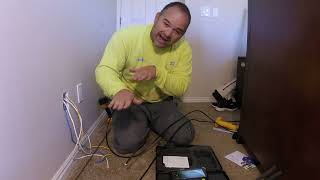 MAD SKILLS A pro installs wire from the attic to the basement Part 1 [upl. by Ahsaz250]