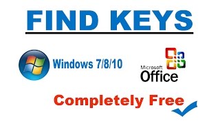 How to get your product key for windows 7810 for freeFind Lost product key for windows 7810 [upl. by Cost]