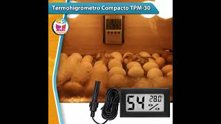 🔸Termohigrometro Digital LCD Compacto con Sonda  Pro Instruments  TPM30  Temperatura y humedad [upl. by Ume]