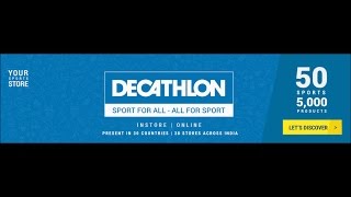 Your Sports Store Decathlon Sports India [upl. by Yehus]