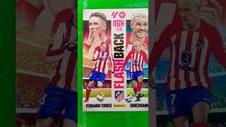 MEGACRACKS 202425 LA LIGA FLASHBACK FERNANDO TORRES Y GRIEZMANN panini adrenalynxl cromos [upl. by Nnyledam]